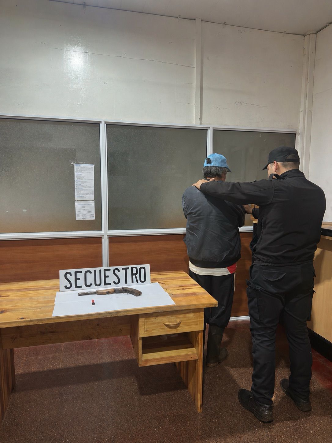 Capturan en un campamento a un hombre armado que amenazó a su familia y huyó al monte 2